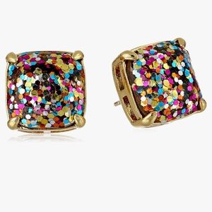 Kate Spade | Multicolor Glitter Stud Earrings